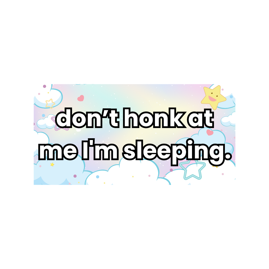 'I'm Sleeping' Sticker