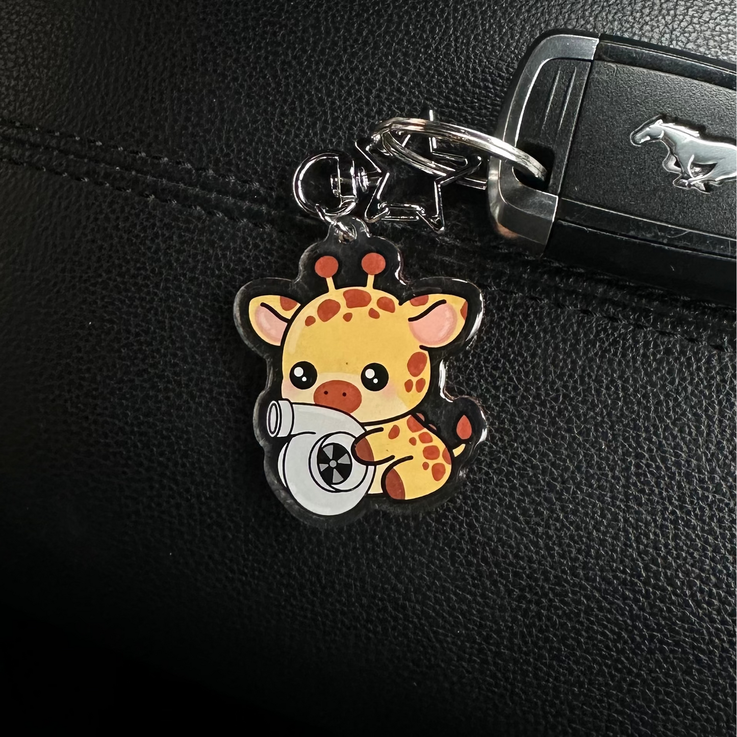 Giraffe Keychain