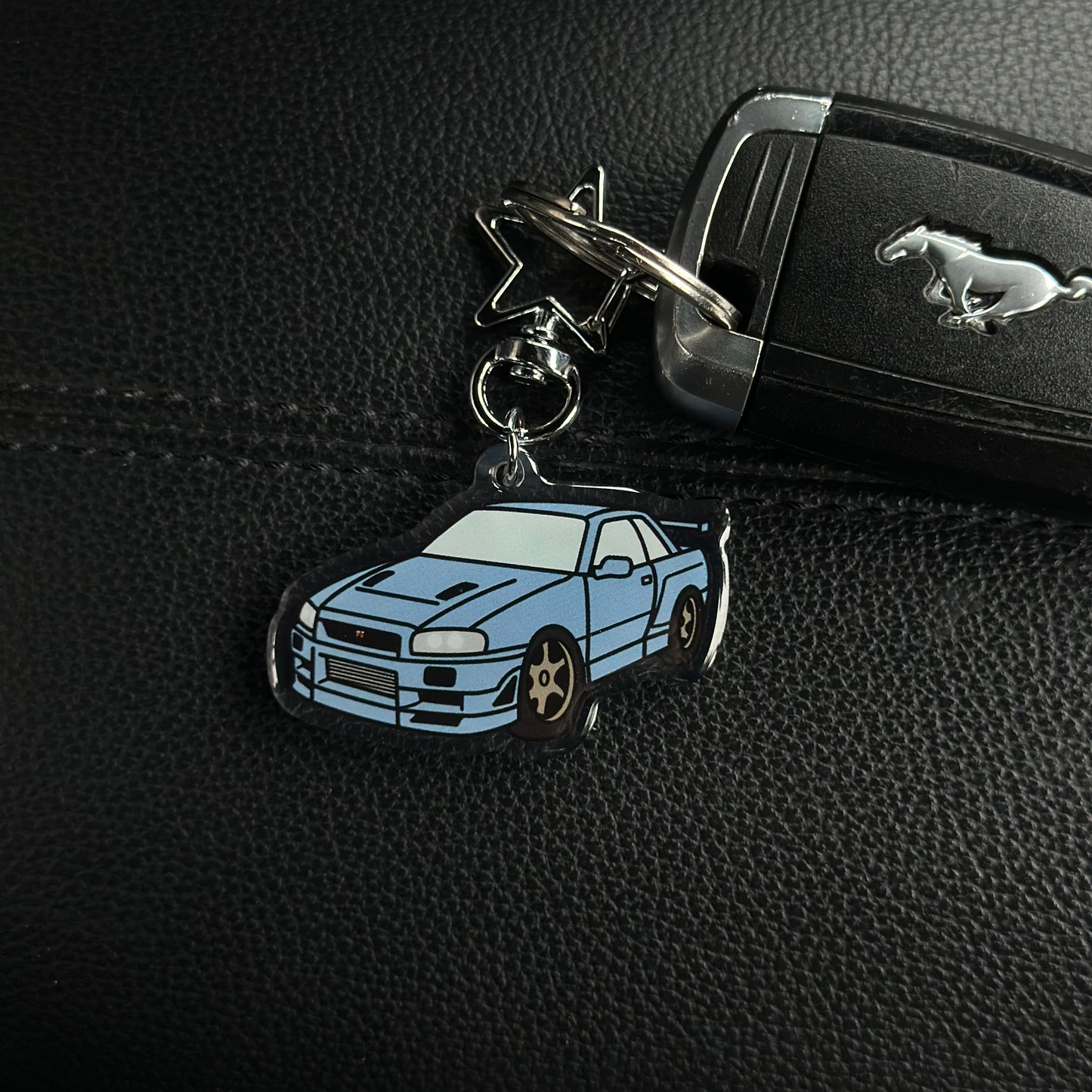 Nissan GTR Keychain