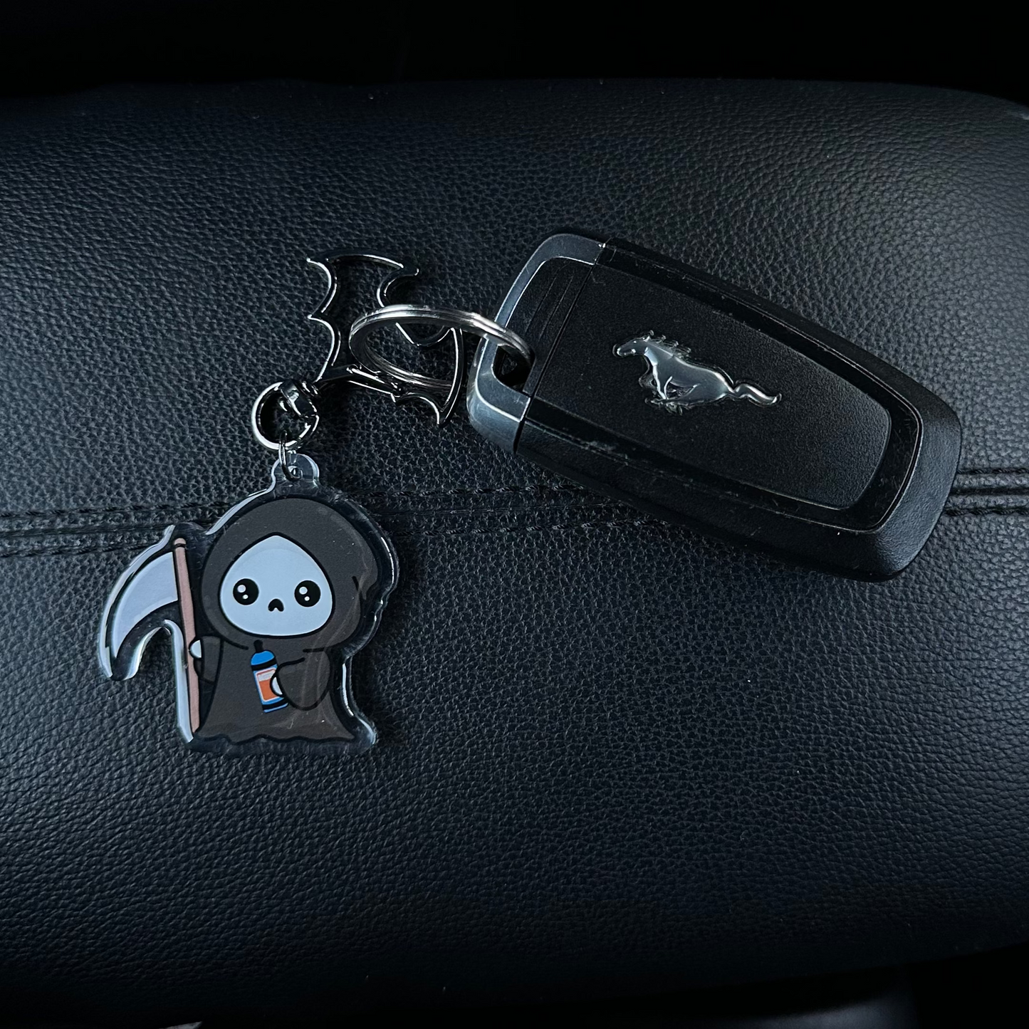 Grim Reaper Keychain