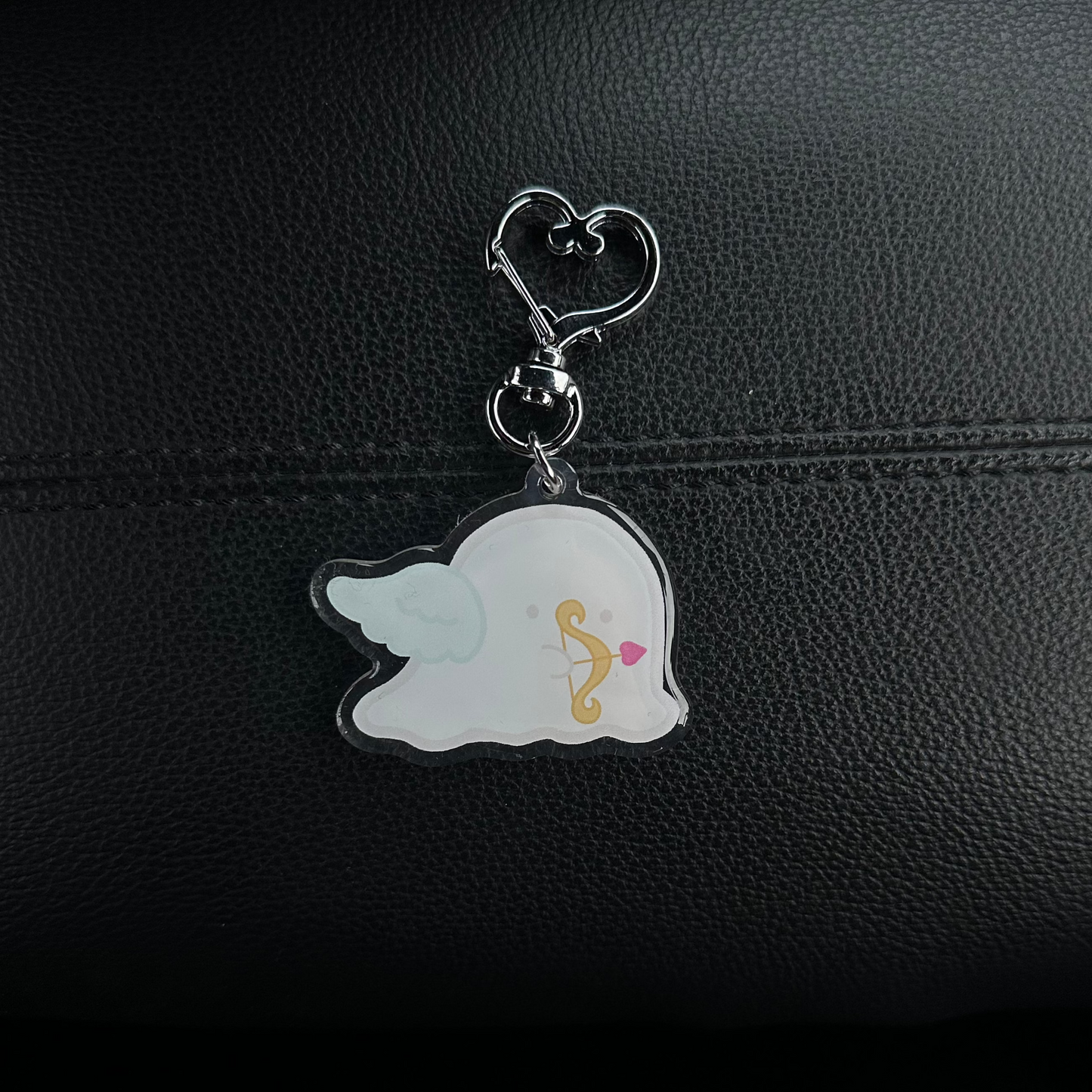 Cupid Ghost Keychain