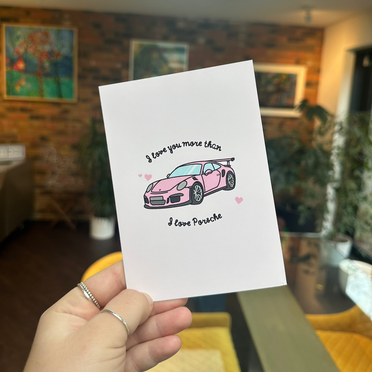 Porsche Card