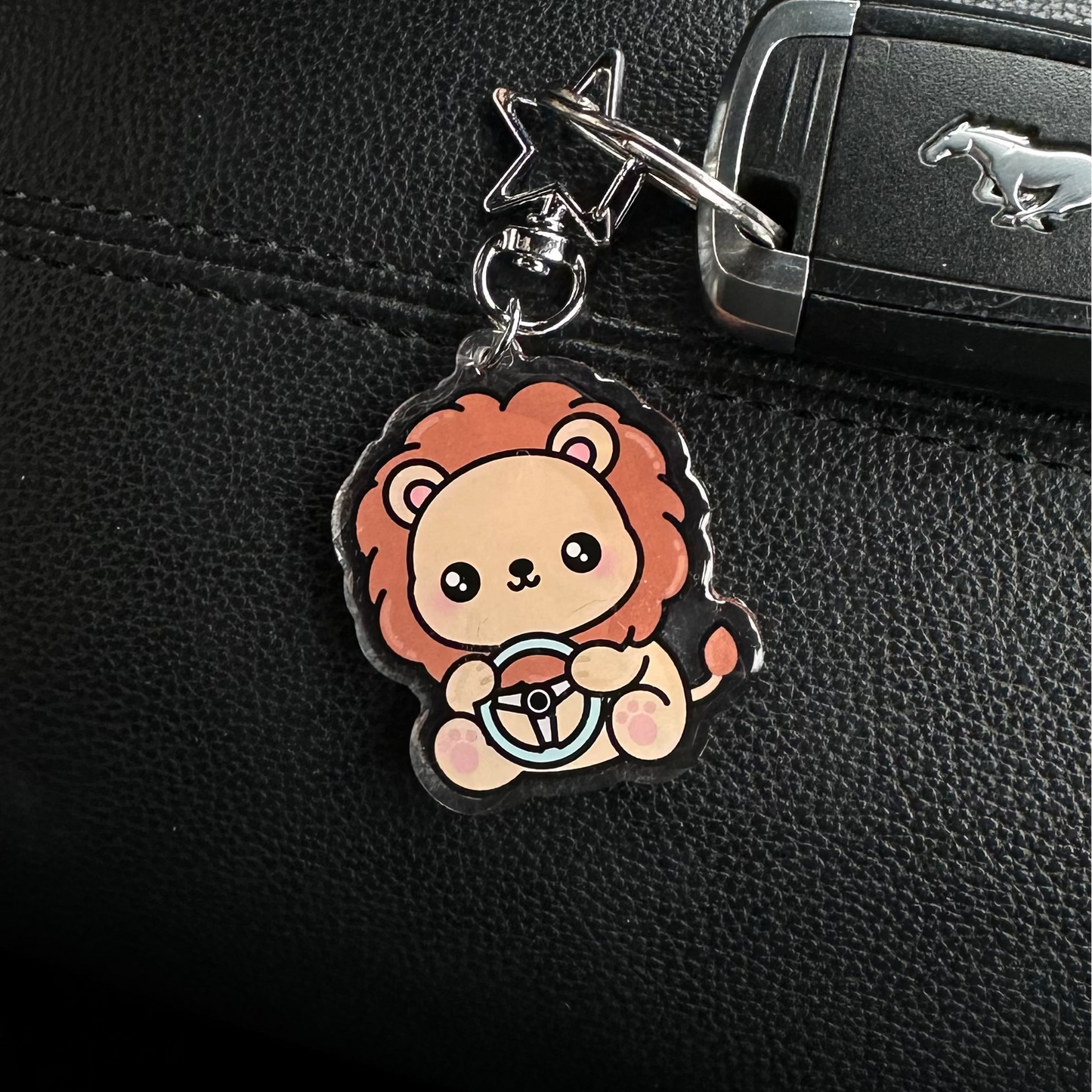 Lion Keychain