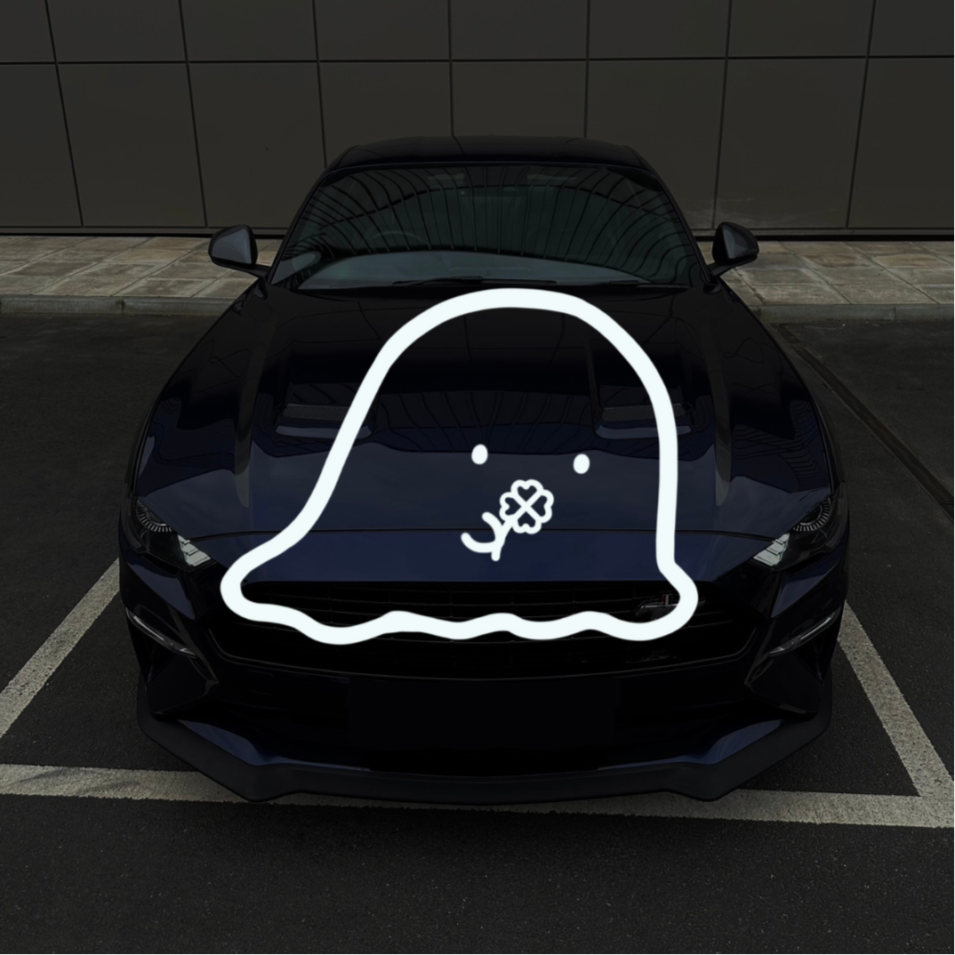 Lucky Ghost Decal
