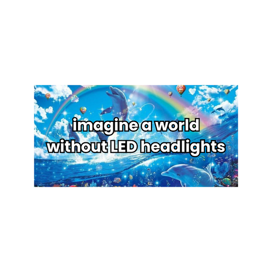 'LED Headlights' Sticker
