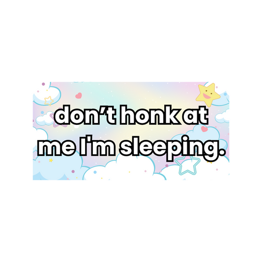 'I'm Sleeping' Sticker