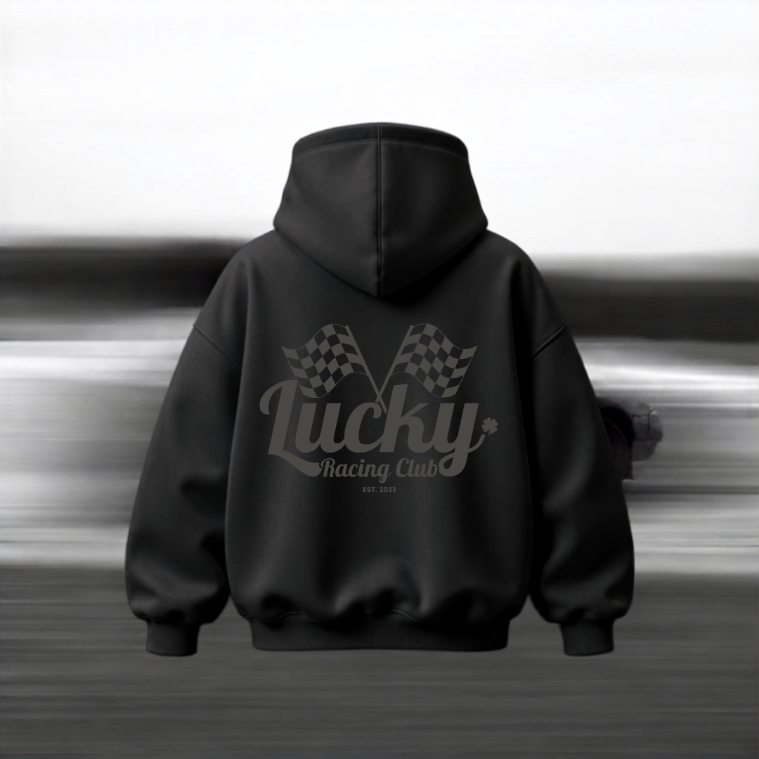 Black Racing Club Hoodie