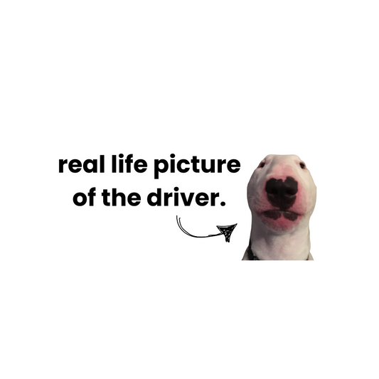 'The Driver' Sticker