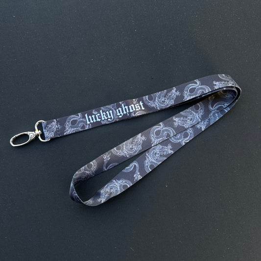 Grey Dragon Lanyard