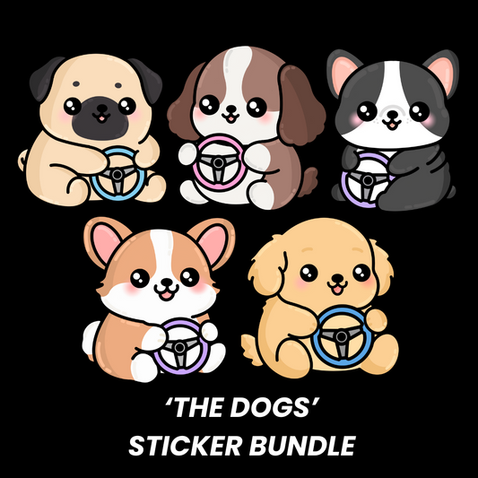 'The Dogs' Sticker Bundle
