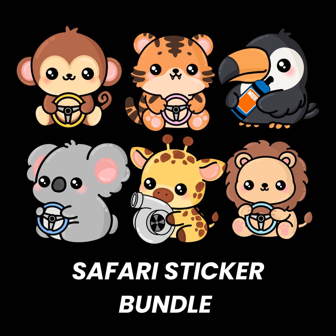 Safari Sticker Bundle