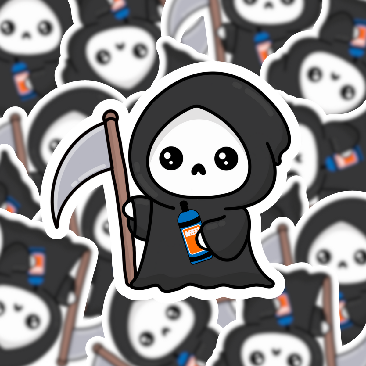 Grim Reaper Sticker