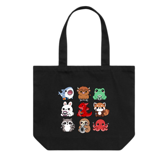 Garage Friends Tote Bag
