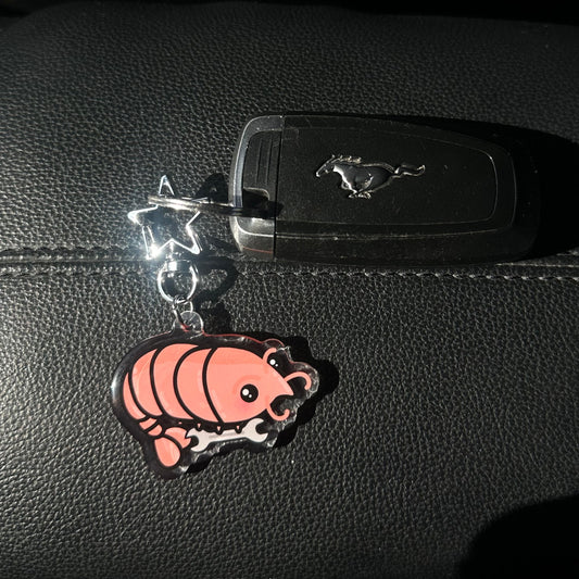 Shrimp Keychain