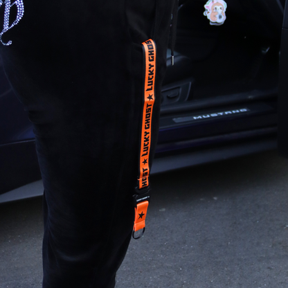 Orange Lanyard