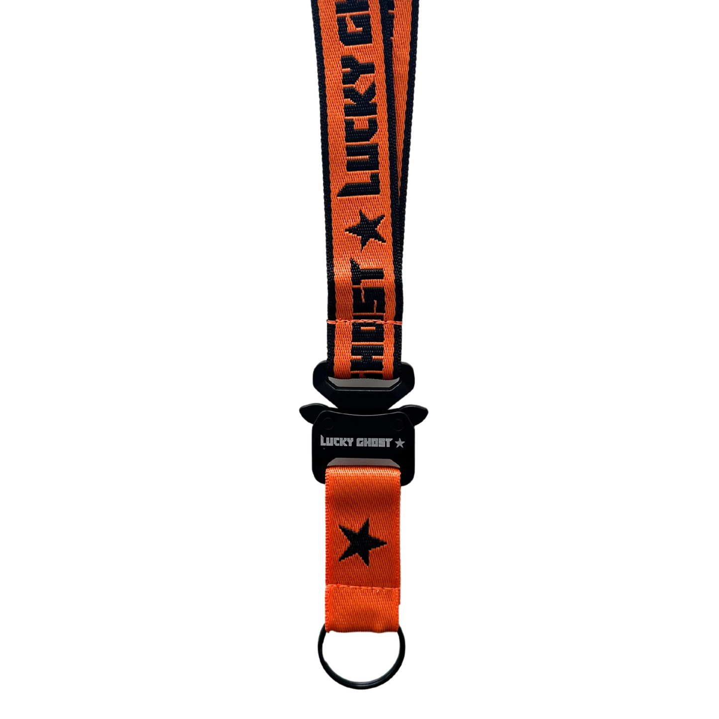 Orange Lanyard