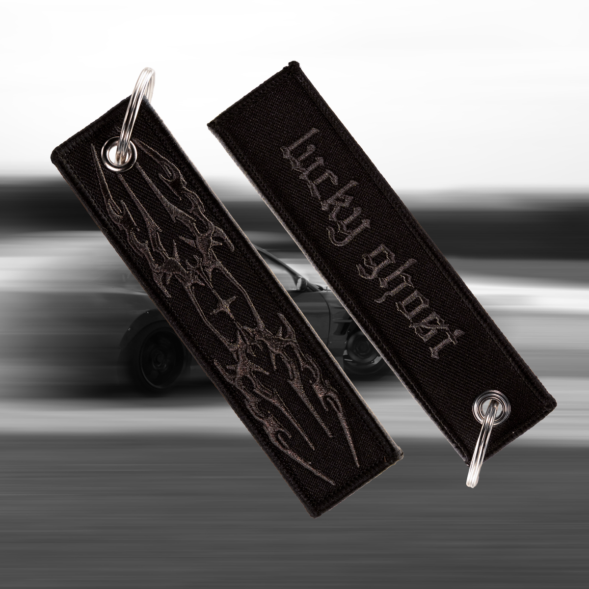 Black Cyber Storm Jet Tag