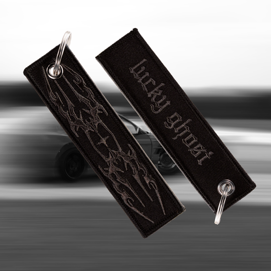 Black Cyber Storm Jet Tag