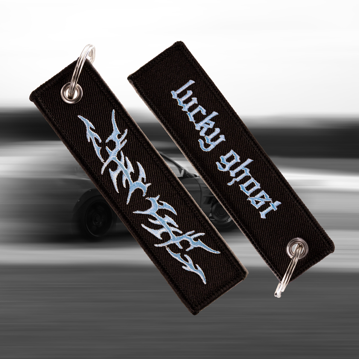 Blue Digital Love Jet Tag