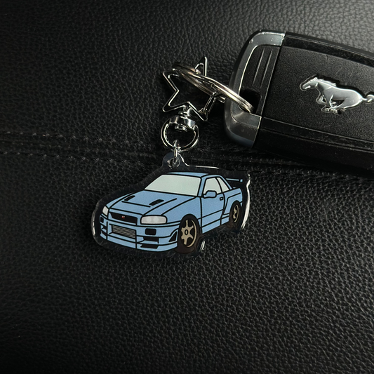 Nissan GTR Keychain