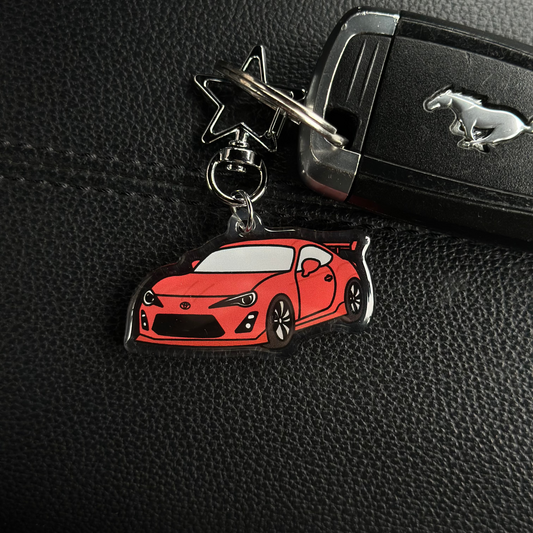 Toyota GT86 Keychain