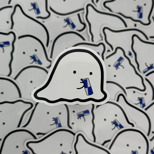 Energy Ghost Sticker