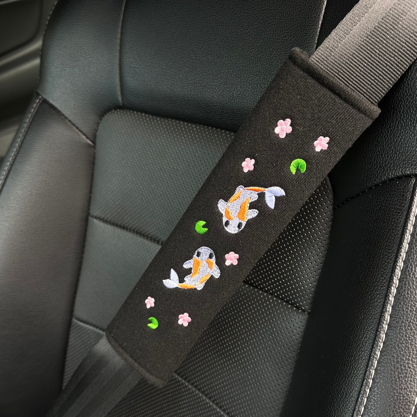 Koi Seatbelt Covers