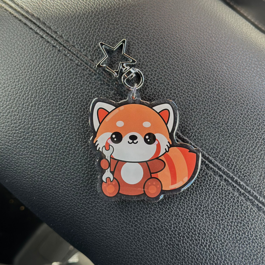 Red Panda Keychain