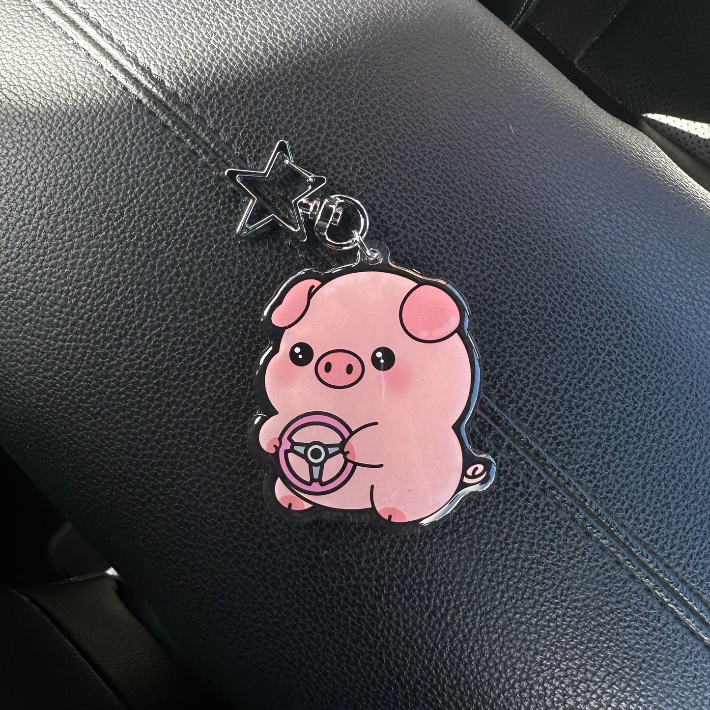 Pig Keychain