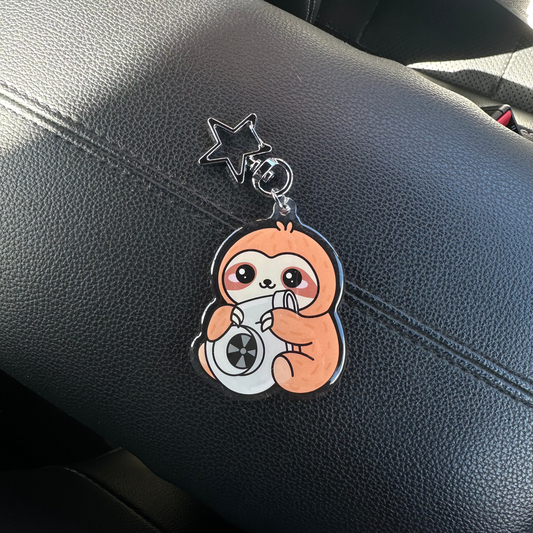 Sloth Keychain