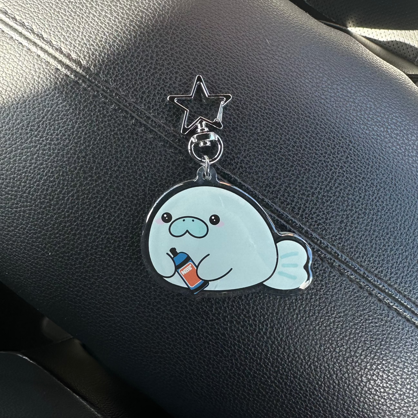 Sea Cow Keychain