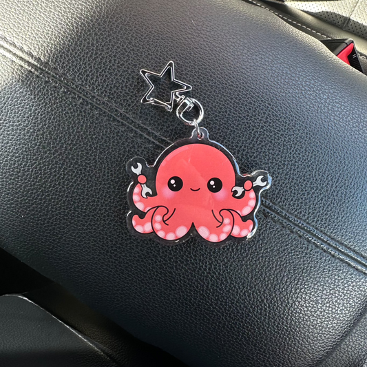 Octopus Keychain