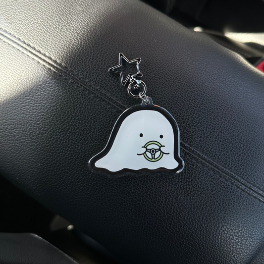 Driver Ghost Keychain