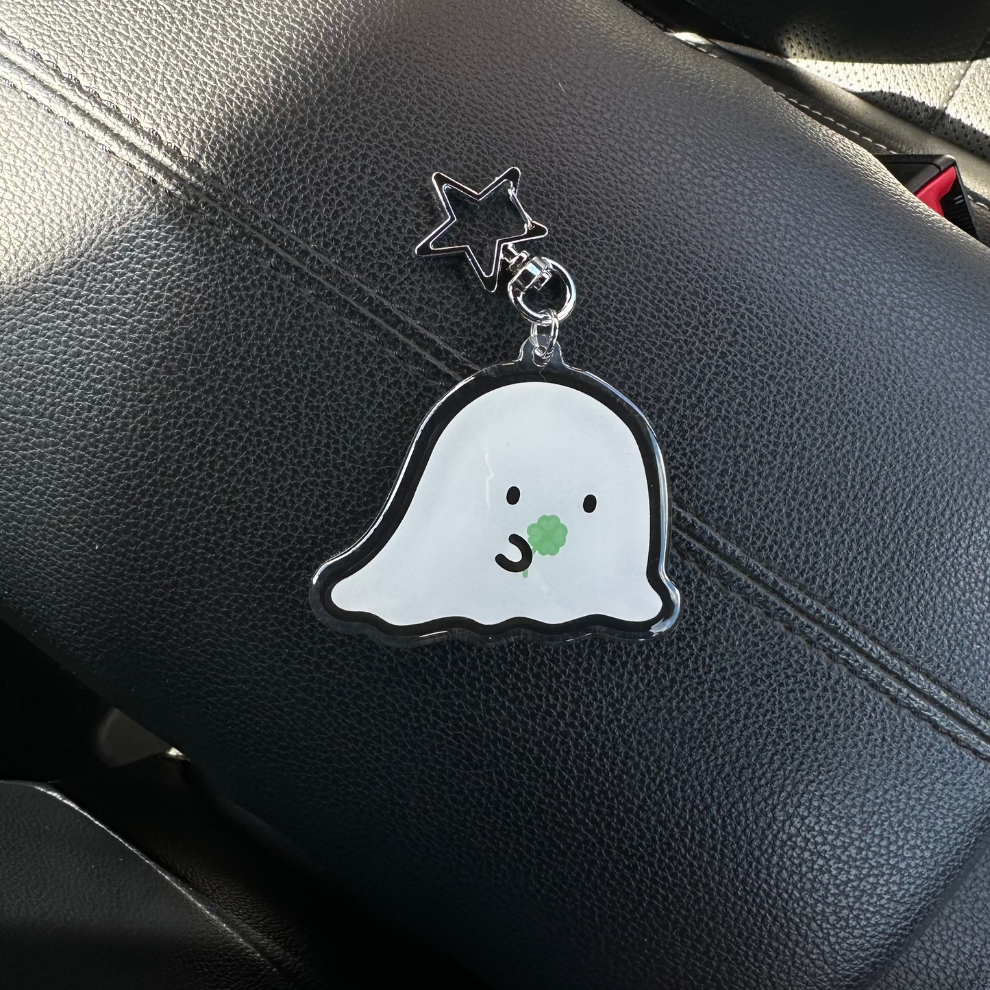 Lucky Ghost Keychain