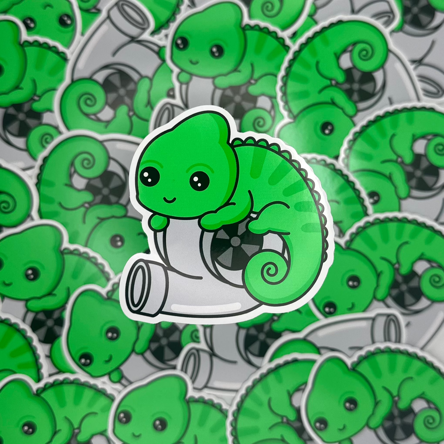 Chameleon Sticker