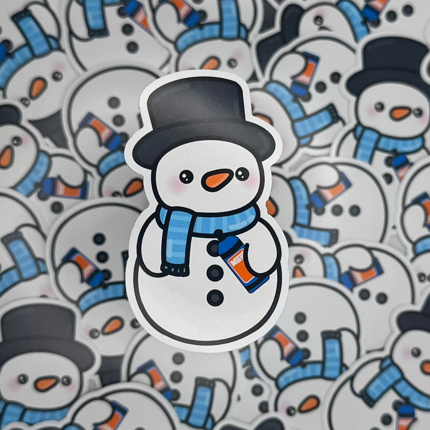 Snowman Sticker