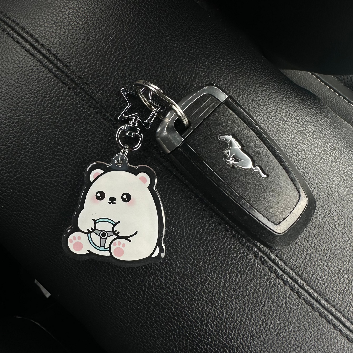 Polar Bear Keychain