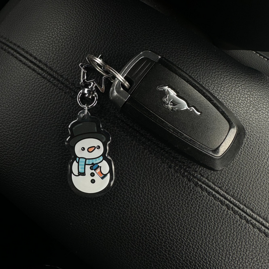 Snowman Keychain