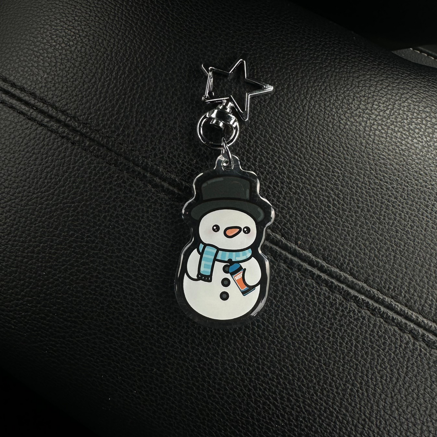 Snowman Keychain