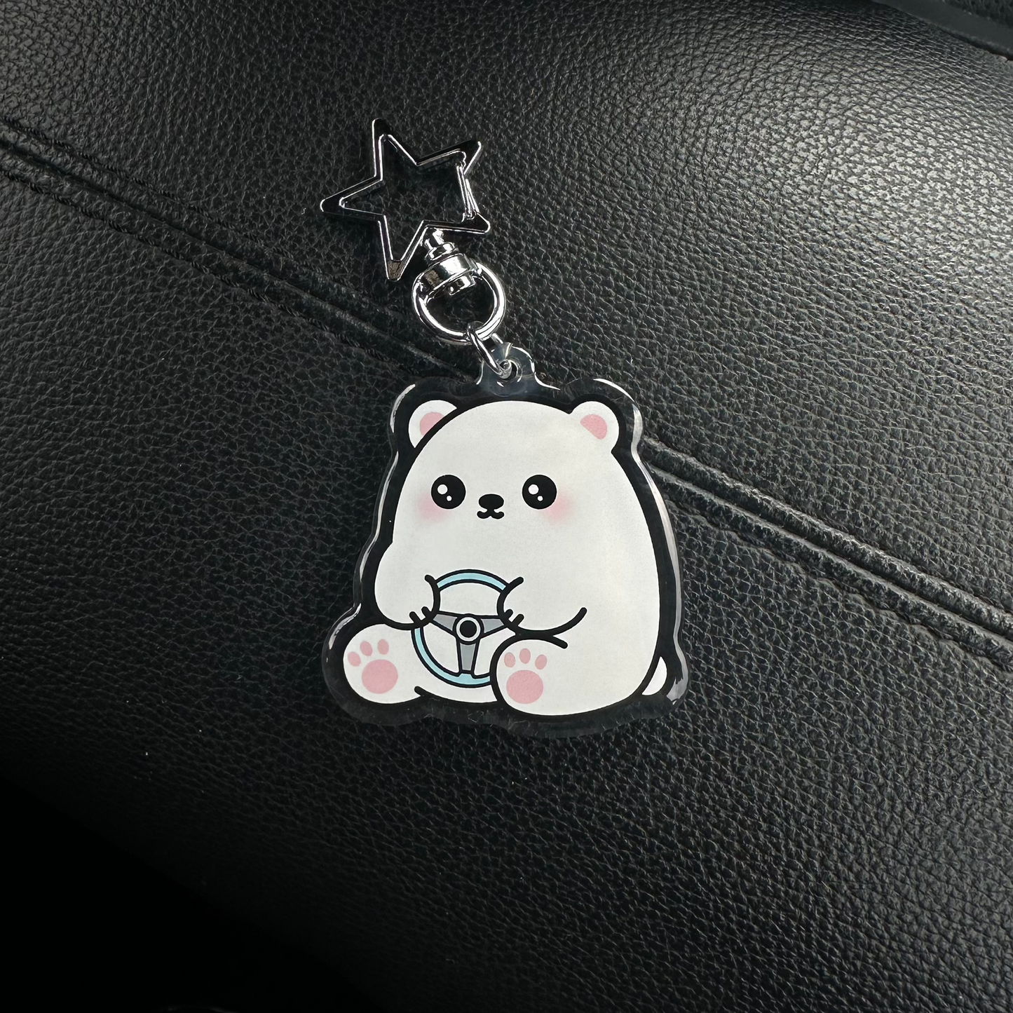 Polar Bear Keychain