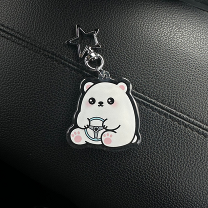 Polar Bear Keychain