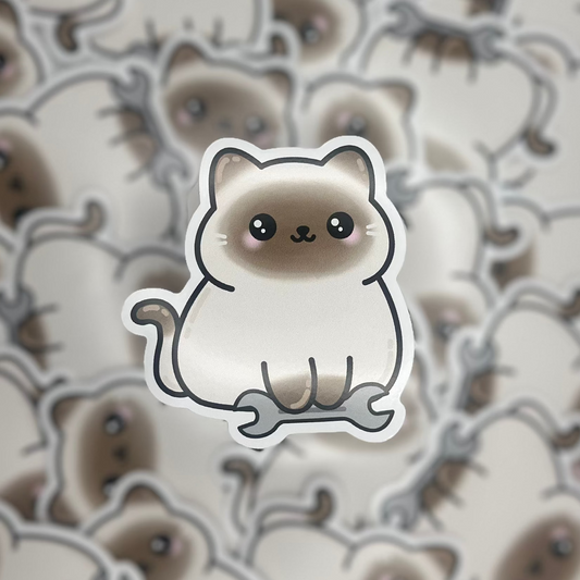 Siamese Cat Sticker