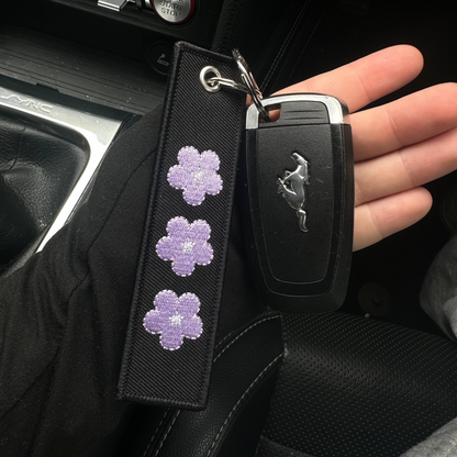 Purple Blossom Jet Tag