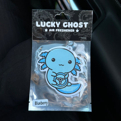 Blue Axolotl Air Freshener