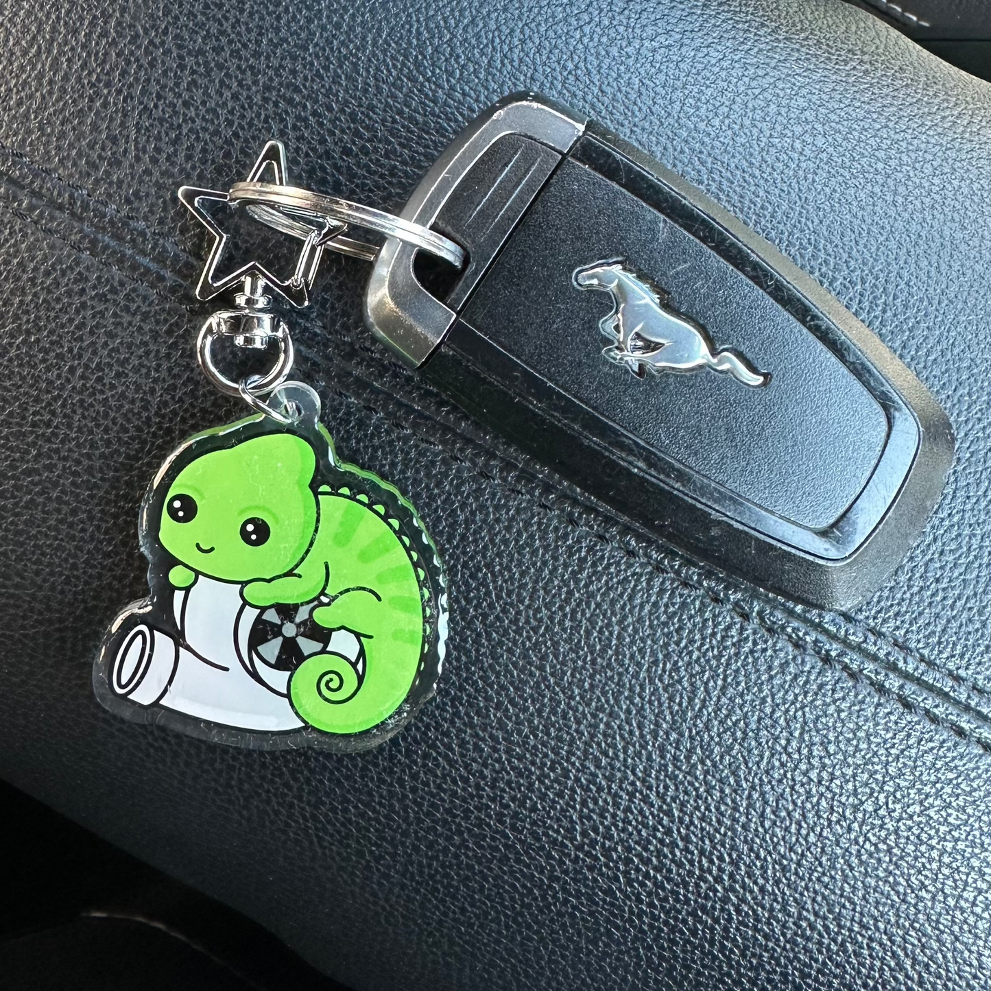 Chameleon Keychain