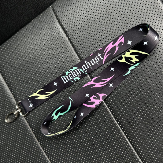 Pastel Cyber Lanyard