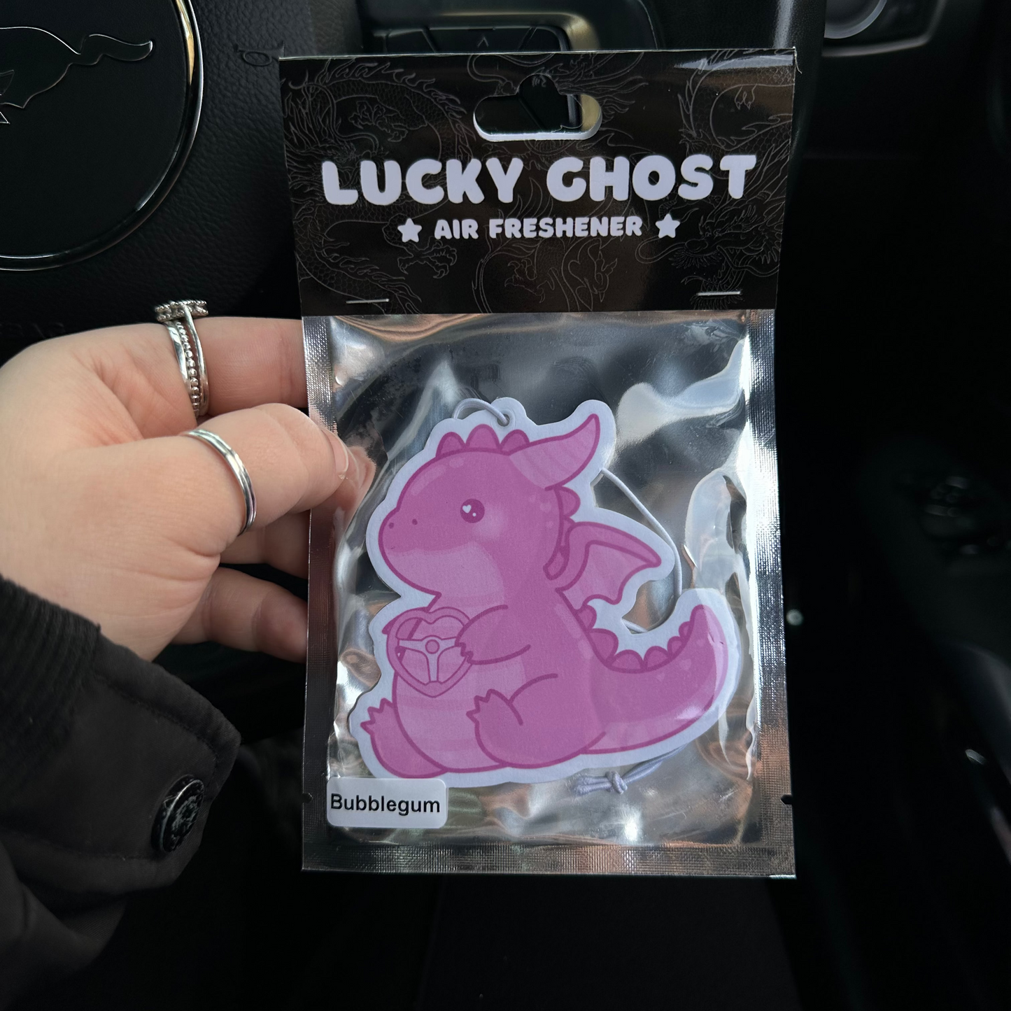 Pink Dragon Air Freshener