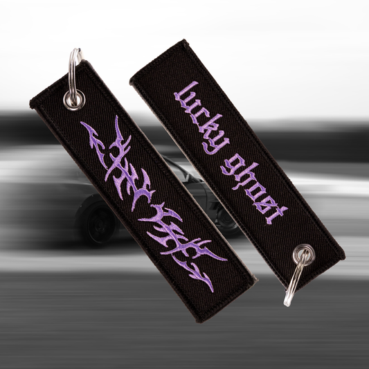 Purple Digital Love Jet Tag