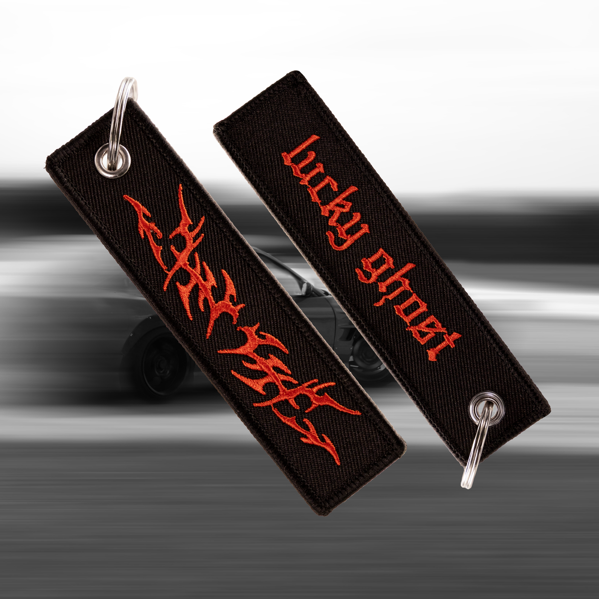 Red Digital Love Jet Tag