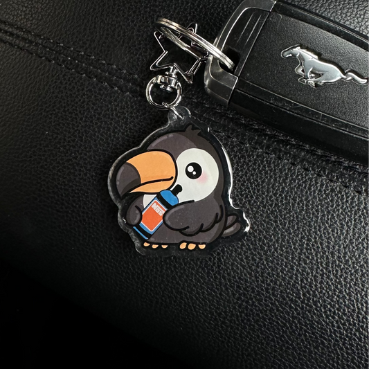 Toucan Keychain